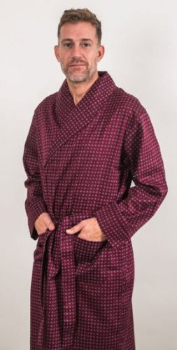 Somax Dressing Gown SW15 Wine size 2XL